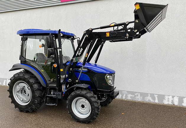 Lovol M504 Kabine mit Frontlader 2 Lovol M504 Kabine mit Frontlader 2
