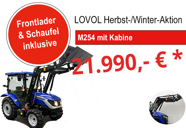 LOVOL Herbst-/Winteraktion M254 Kabine