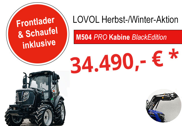 LOVOL Herbst-/Winteraktion M540 PRO Kabine